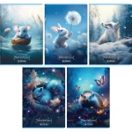 Zeszyt A5 Herlitz Wonderland 32-kartkowy w kratkę - różne wzory okładek