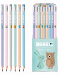 Ołowek z gumka BEBE Pastel 5902277295118.jpg