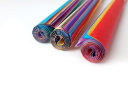 Bibuła gładka Interdruk A3 - mix kolorów (10 sztuk)