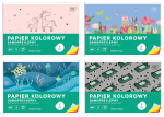 Papier kolorowy samoprzylepny A5 Interdruk - 8 kartek