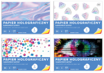 Papier holograficzny samoprzylepny B5 Interdruk - 6 kartek
