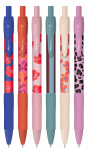 Długopis żelowy automatyczny Interdruk Tutto Bello - NIEBIESKI - różne kolory obudowy
