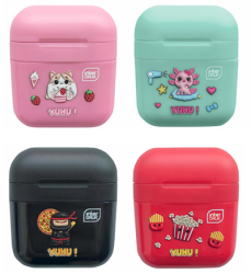 Temperówka podwójna z pojemnikiem Interdruk Yuhu! - różne wzory i kolory