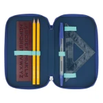 piórnik trzykomorowy herlitz z wyposażeniem niebieski ombre_f4.webp