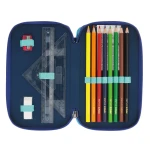 piórnik trzykomorowy herlitz z wyposażeniem niebieski ombre_f2.webp