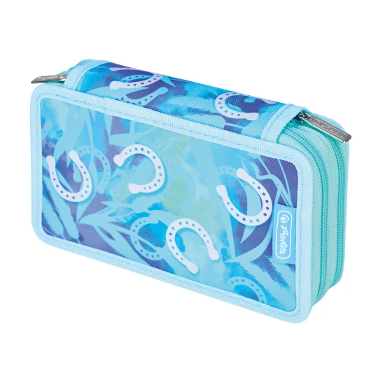 piórnik z wyposażeniem dwukomorowy lucky horse.webp