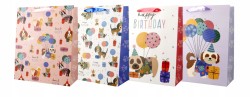 Torebka prezentowa urodzinowa Incood 26 x 32 x 12 cm - różne wzory