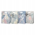 Torebka prezentowa z rzepem Incood Gałązki 26 x 32 x 12 cm - różne wzory