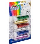 Brokat sypki w fiolkach Fiorello 6 x 6g - 6 kolorów