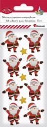 Naklejki dekoracyjne Titanum Craft-Fun Series 11 sztuk - Mikołaje