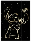 Teczka skrzydłowa z gumką CoolPack Disney Stitch Gold A4