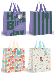 Torebka prezentowa Interdruk Party 21,5 x 25 x 13,5 cm - różne wzory