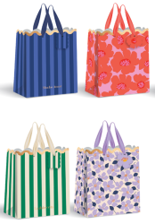 Torebka prezentowa Interdruk Gold Shape 26,5 x 33 x 13 cm - różne wzory