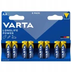 Baterie alkaliczne VARTA LongLife Power AA - 8 sztuk