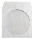 Koperta na CD z oknem NK biała (klejona na mokro) - 1000 szt.