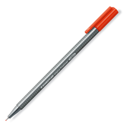 Cienkopis STAEDTLER Triplus S334 - 2 czerwony