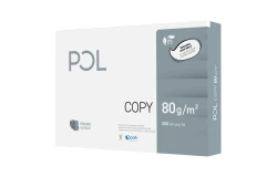 Papier ksero biały A4 - POLcopy - 80g - 500 arkuszy - klasa C