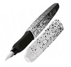 Pióro wieczne PELIKAN Twist Color Edition - biało-czarne