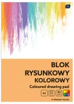 Blok rysunkowy A3 80g Interdruk - kolorowy - 10 arkuszy
