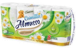 Papier toaletowy Almusso Camilla - 8 rolek - SUPER PROMO!