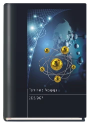 Terminarz pedagoga książkowy 2026/2027 A5 (1 tydzień - 2 strony)