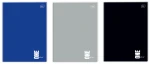 Zeszyt A4 Interdruk One Color 96-kartkowy w szerokie linie - różne kolory okładek