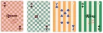 Zeszyt A5 Interdruk Hybrid Cards 80-kartkowy w szerokie linie - różne wzory okładek