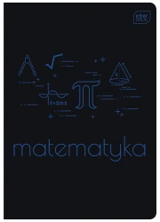 Zeszyt przedmiotowy A5 Interdruk 60 kartkowy w kratkę - matematyka