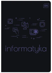 Zeszyt przedmiotowy A5 Interdruk 60 kartkowy w kratkę - informatyka