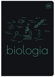 Zeszyt przedmiotowy A5 Interdruk 60 kartkowy w kratkę - biologia