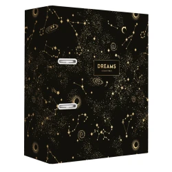 Segregator Interdruk Metallic Dreams Black A4 75mm