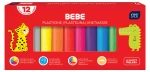 Plastelina Interdruk BEBE Kids 12 kolorów