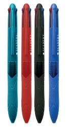 Długopis automatyczny 4w1 Interdruk Academy Multikolor 0,7mm - 4 kolory