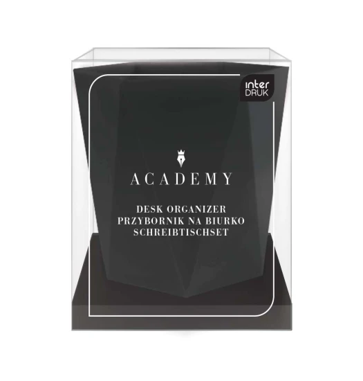 Przybornik na biurko Academy 5902277389190 CZARNY BOX.jpg