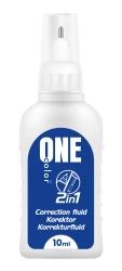 Korektor 2w1 w płynie i w pędzelku 10 ml Interdruk One Color