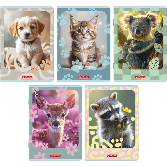zeszyt herlitz A5 16 ANIMALS.webp