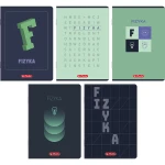 Zeszyt przedmiotowy A5 Herlitz 60 kartkowy w kratkę - fizyka - różne wzory okładek