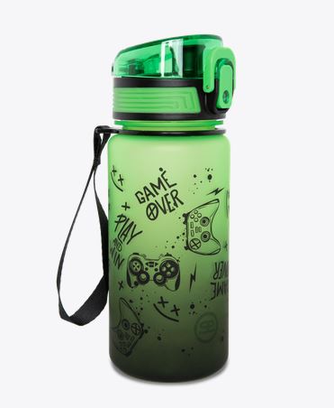 bidon coolpack brisk mini 400ml game over gradient green.JPG