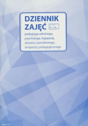 MEN-I/10 Dziennik pedagoga szkolnego, psychologa, logopedy, doradcy zawodowego, terapeuty pedagogicznego