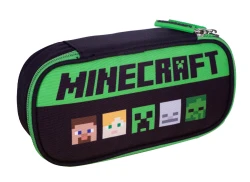 Piórnik szkolny bez wyposażenia z wewnętrzną klapką ASTRA Minecraft