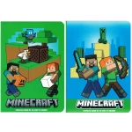 Zeszyt A5 ASTRA Minecraft 32-kartkowy w wąskie kolorowe linie - różne wzory okładek
