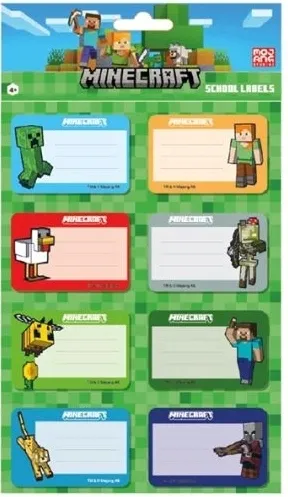 naklejki na zeszyt minecraft.webp
