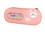Piórnik piankowy saszetka bez wyposażenia ASTRA Eva 3D Bunny Pink
