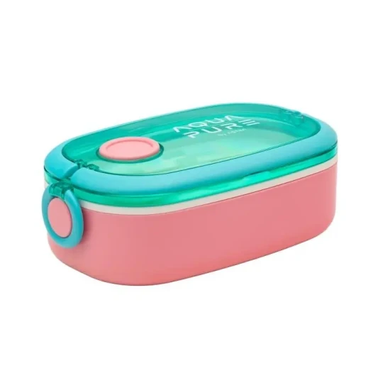 śniadaniówka astra aqua pure mint pink.webp