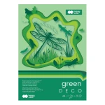 Blok kreatywny Happy Color Deco Green A4 - tonacja zielona