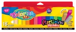 Plastelina kwadratowa COLORINO 18 kolorów (w tym złoty, srebrny oraz 1 neon)
