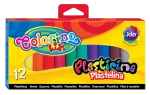 Plastelina okrągła COLORINO 12 kolorów