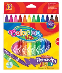 Pisaki (flamastry) COLORINO Kids Jumbo - 12 kolorów