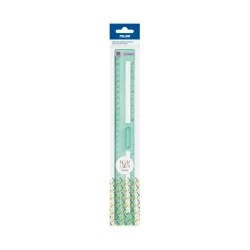 Linijka plastikowa kolorowa MILAN New Look - 30 cm