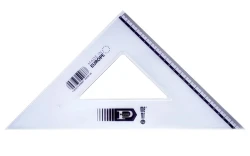 Ekierka równoramienna MemoBe Pratel 90, 45, 45 stopni - 10,5 cm